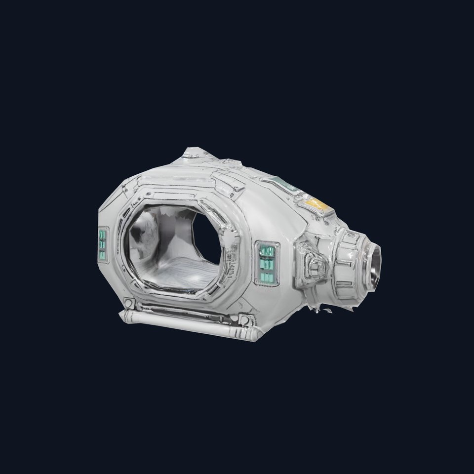 Futuristic Camera Device Model Pack with Detailed Textures